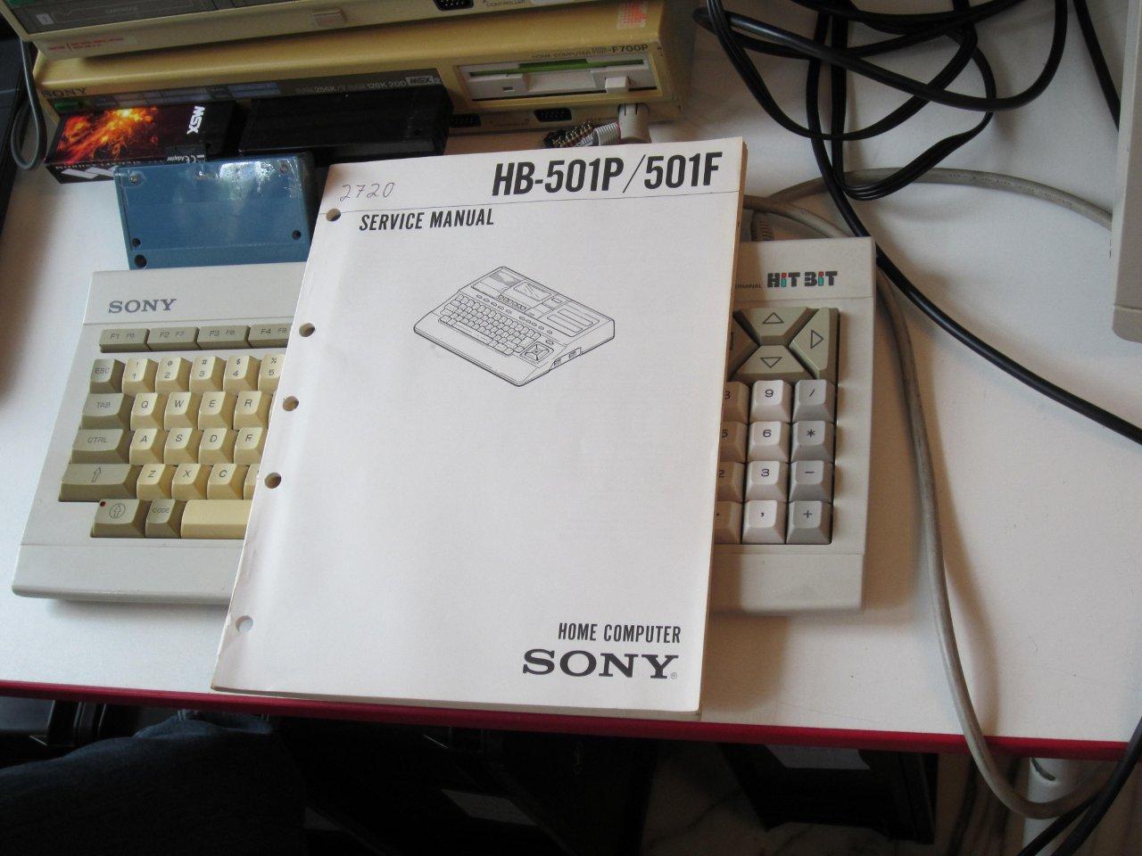 Service manual du HB501: bravo MSX45 !