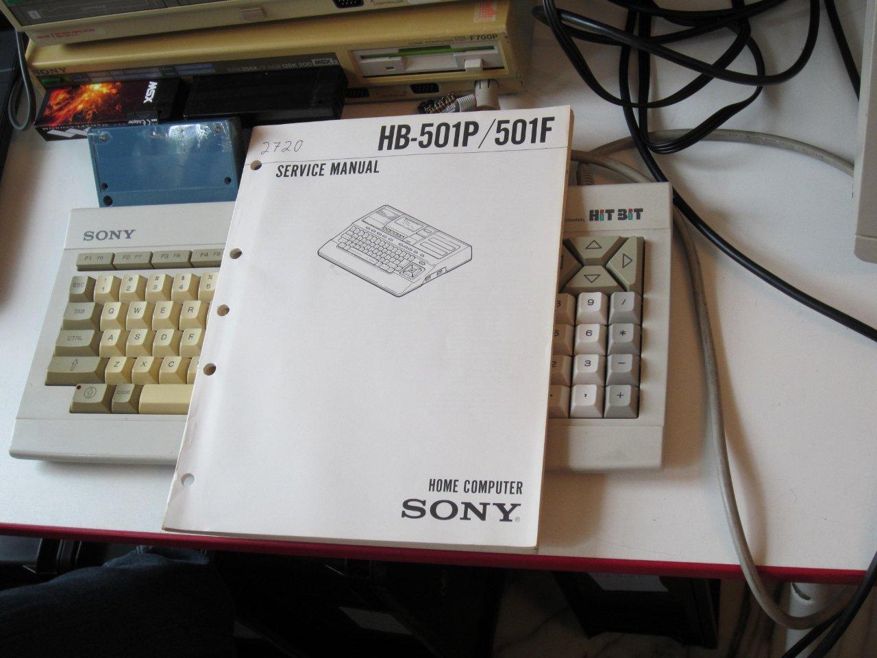 Service manual du HB501: bravo MSX45 !