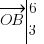 vec{OB} tabular{000}{10}{6 3} vec{OB} tabular{000}{10}{6 3}