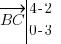 vec{BC} tabular{000}{10}{4-2 0-3} vec{BC} tabular{000}{10}{4-2 0-3}