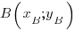 B(x_B; y_B) B(x_B; y_B)