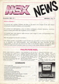 Msx News n°01 Msx News n°01