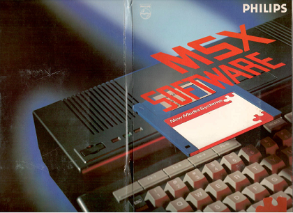 VG-8235: Pochette MSXDOS+logiciels